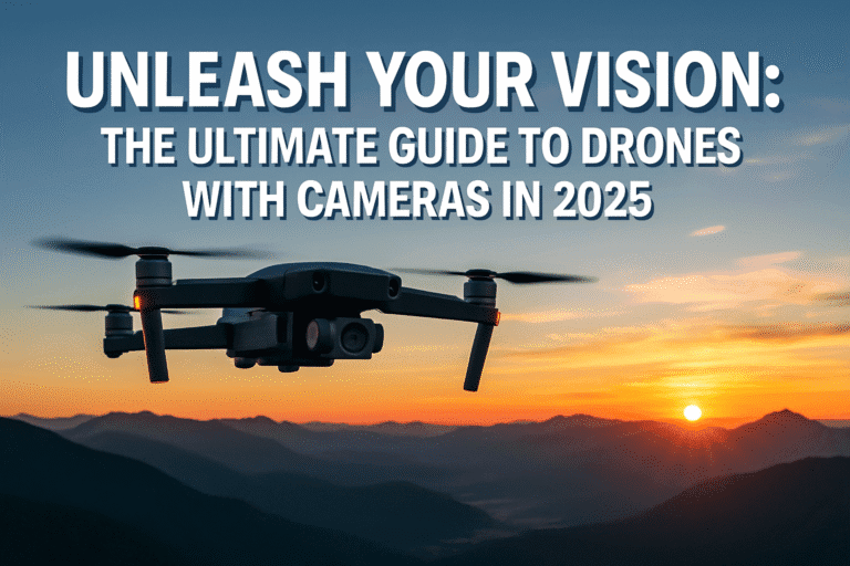 Unleash Your Vision: The Ultimate Guide to Drones with Cameras